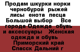 Продам шкурки норки, чернобурой, рыжей лисы, енота, песца. Большой выбор. - Все города Одежда, обувь и аксессуары » Женская одежда и обувь   . Приморский край,Спасск-Дальний г.